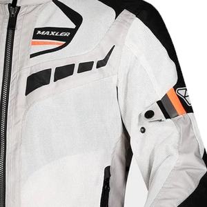 Chaqueta de cuero unisex impermeable a prueba de viento para motocicleta, chaqueta textil aprobada por la CE, ropa deportiva de talla grande con rejillas de ventilación, características extraíbles - Product Image 6