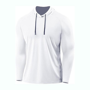 Quick Dry Breathable <b>Waterproof</b> Long Sleeve Casual Fishing Hoodies Heat-Transfer Printing UPF 50 Custom OEM Service Sale Low MOQ - Product Image 4