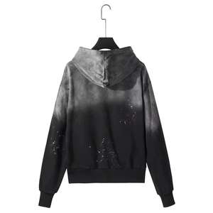 Sudadera con Capucha para Hombre, Estilo Único, Transpirable, Lavado Ácido, Efecto Desgastado, Gran Venta, Nueva Llegada, Suministro en Línea - Product Image 2