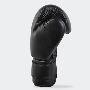 Guantes de Boxeo de Cuero Negro Premium Stealth, Equipo Profesional de Entrenamiento y Sparring, Guantes de Combate de Piel de Vacuno, Guantes para Sacos de Boxeo - Product Image 2