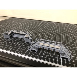 1/144 Scale Hangar Maintenance <b>Platform</b> <b>Ladder</b> Bridge Set Construction Toy Plastic Diorama Accessories Assembly Model Equipment - Product Image 6