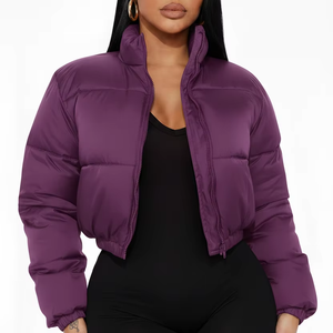 Nueva Chaqueta Acolchada de 400 Gsm para Mujer, Cálida, Larga, Hasta la Rodilla, Personalizada - Product Image 1