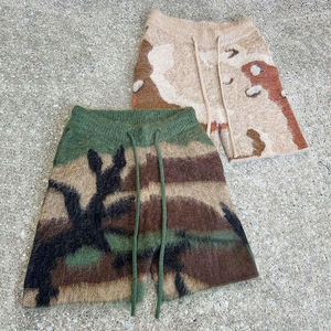 Shorts en mohair OEM, shorts en polaire, shorts décontractés, logo personnalisé, commande en gros, fournisseur de vêtements pour hommes, OEM mondial - Product Image 6