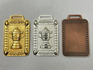 Medalla Personalizada en Blanco de Plata, Bronce o Chapado en Oro, Medalla de Premio de Aleación de Zinc OEM para Carreras, Ciclismo, Fútbol, Baloncesto - Product Image 4