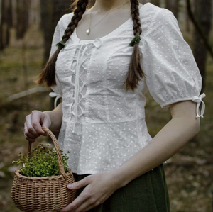 Fabricant de vêtements vietnamien OEM ODM vêtements pour femmes étiquette personnalisée tissu personnalisé vêtements en gros chemises pour femmes - Product Image 5