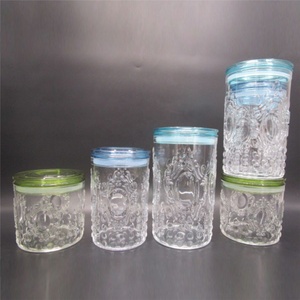 En relief Pierres Précieuses Acrylique Récipient hermétique - Product Image 6