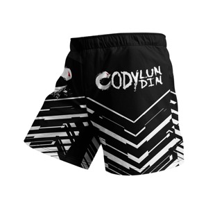 Shorts MMA pour hommes, imprimé artistique, taille élastique, entraînement en salle de sport, kickboxing, légers, séchage rapide, colorés, haut de gamme pour arts martiaux - Product Image 3