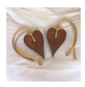 Luxury Wood Curtain <b>Tieback</b> Home Decorating Rope Wooden Heart Shape New Products Modern Wood Curtain Ticback for Home Office - Product Image 1
