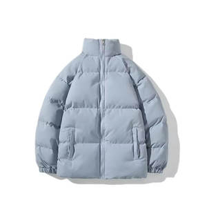 custom men puffer <b>jacket</b> lightweight insulated winter <b>jacket</b> men hooded <b>packable</b> padded outdoor coat wholesale - Product Image 4
