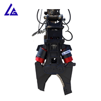 Cisaille hydraulique pour ferraille métallique pour excavatrice - Moteur à couple élevé et corps en acier résistant à l'usure - Garantie 18 mois