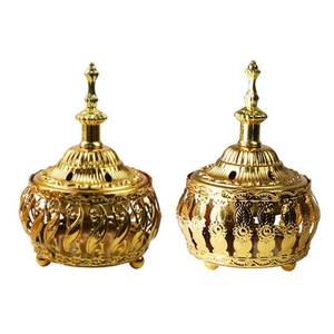 Stylish Contemporary Metal Incense Burner With Unique Design For Modern Interior Decoration And Relaxation - Product Image 3