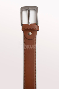 Cinturones de Cuero Auténtico para Hombre, Correa de Cintura de Cuero Vacuno Vintage al por Mayor, Cinturón de Cuero de Marca Personalizada, Suministro B2B de Alta Calidad - Product Image 4