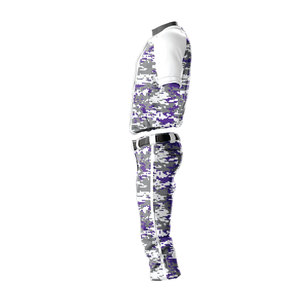 High Quality Custom Sublimated Baseball Uniform 100% Polyester <b>Material</b> Made Top Design Stretchable Baseball Uniform Set - Product Image 3