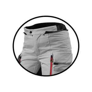 Pantalon cargo homme personnalisé avec logo, imperméable, mi-lourd, taille élastique, coupe droite décontractée, multi-poches, en tissu peigné, idéal pour la randonnée - Product Image 3