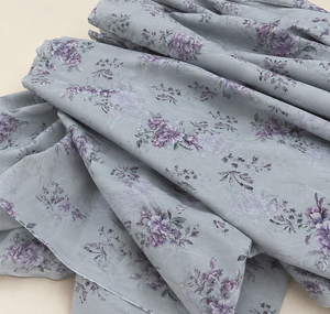 Tissu en coton biologique respirant et écologique imprimé floral, poids moyen 120 GSM, largeur 43/44 pouces, sur mesure - Product Image 2