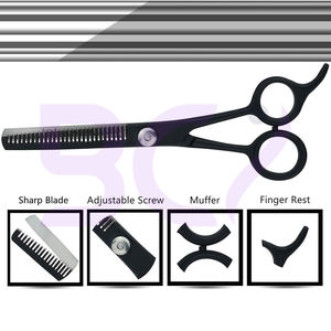 Tijeras de Adelgazamiento de Cabello de Acero Inoxidable, Fáciles de Usar, Antideslizantes, Duraderas, con Agarre Cómodo, para un Mezclado Preciso, Precio al por Mayor - Product Image 6