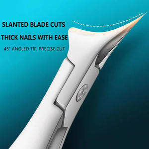 Cortauñas de Alta Resistencia para Personas Mayores y Adultos, con Apertura de Mandíbula Ancha, Cuchilla Ajustada para Uñas de los Pies, Mango Largo con Lima de Uñas y Estuche Protector - Product Image 5