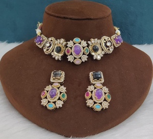 Premium Quality Sabyasachi Inspired Necklace Set Beautiful Unique Design Suits All Outfits Ideal For Party Wear, <b>Weddings</b> - Product Image 2
