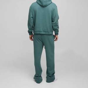 Conjunto de Sudadera con Capucha y Pantalones Deportivos Holgados Personalizados para Hombre, Estilo Jogging - Product Image 6