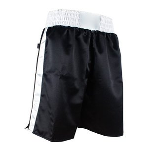 Shorts de boxe pour hommes, brodés, style thaïlandais / MMA / Muay Thai, MOHZA INDUSTRIES, polyester/nylon, respirants, séchage rapide - Product Image 4