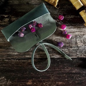 Bolsa de Almacenamiento de Dados Portátil de Lujo, Hecha a Mano, con Cordón, de Piel Sintética, Bandeja para Monedas, Bolsas para Guardar Dados para Juegos - Product Image 6