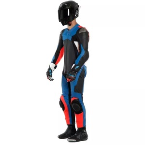 Motorbike Leather Suit for Motorcycle Racing Unisex High Quality Flame-Retardant Breathable 1 or 2 Piece Kit - Product Image 4