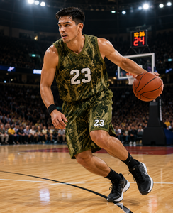 Ensemble de maillots de basket-ball personnalisés OEM avec nom d'équipe, logo et numéro personnalisés, tissu en maille respirant à séchage rapide, kit sportif - Product Image 6