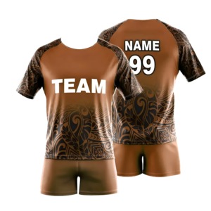 เสื้อรักบี้ออลแบล็คส์แบบสั่งทำสำหรับผู้ชายและเด็กผู้ชาย ชุดกีฬารักบี้สำหรับนักกีฬาและทีม - Product Image 6