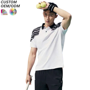 Ropa Deportiva Profesional Unisex para Tenis, Camiseta y Pantalones Cortos, 100% Poliéster, Secado Rápido, Transpirable, OEM, ODM, Suministro al por Mayor - Product Image 3