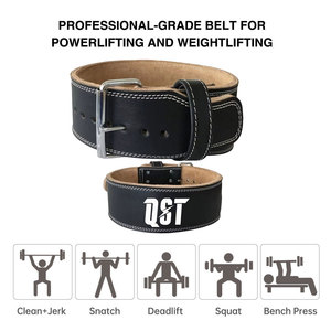 Ceinture de musculation en cuir réglable, antidérapante, robuste et personnalisée - Ceinture de musculation en cuir de qualité supérieure - Product Image 6