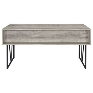 Escritorio para computadora con 4 cajones Sonoma Grey Driftwood - Product Image 6