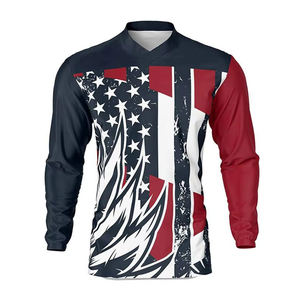 Jersey de Ciclismo MTB de Alta Calidad, Impresión sin Costuras, Secado Rápido, Transpirable, Ropa Deportiva para Exteriores, OEM, ODM, Venta al Por Mayor - Product Image 1