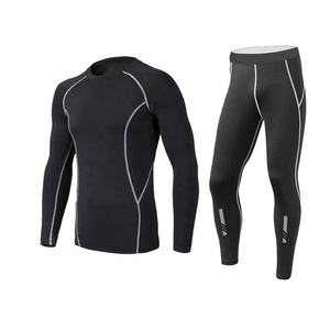 Conjunto de Yoga de Compresión Ligero y sin Costuras para Hombre, Tallas Grandes, Secado Rápido, Absorbe la Humedad, Personalizable, Venta al Por Mayor de Fábrica - Product Image 5