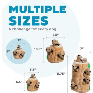 Juguete Interactivo para Mascotas, Peluche de Ardilla para Perros, Rompecabezas para Esconder - Product Image 3