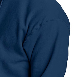 100% coton lourd basique coton mélangé brodé pull à capuche pour hommes impression personnalisée surdimensionné sweats unis - Product Image 5