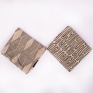 Pañuelo bandana cuadrado de algodón estampado al por mayor para mujer, para viaje, para cubrir la cabeza y el cuello, estilo Bagru. - Product Image 3
