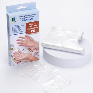 Phuc Lam Transparent Disposable PVC <b>Gloves</b> Ultra <b>Thin</b> Waterproof Cleaning Supplies Household <b>Gloves</b> - Product Image 4