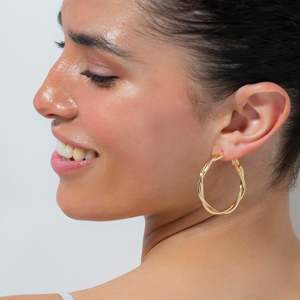 Trendy PRAO Serpentine Ear Ornaments Pendientes de aro de moda - Product Image 5