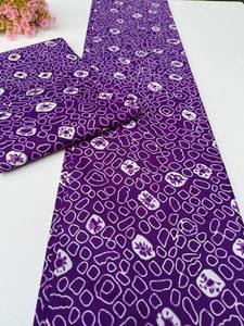 Tela de algodón Ankara personalizada de alta calidad de Camerún para ropa elegante Africana atrevida y accesorios de moda hechos a mano únicos - Product Image 3