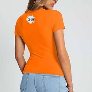 Camiseta Azul Básica Unisex de Corte Ajustado con Bolsillo, Camisetas con Logotipo Personalizado, Camiseta Estampada por Sublimación - Product Image 4