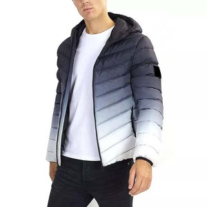 Veste matelassée unisexe personnalisée de haute qualité en gros avec col montant et logo frontal, imperméable et respirante, pour adultes - Product Image 4