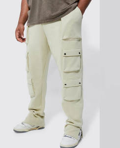 Haute qualité 100% coton impression personnalisée Jogging piste survêtement unisexe hommes survêtement pantalon de survêtement homme pantalon - Product Image 2