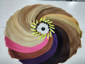 Vietnamhairs.com Extensiones de Cabello Virgen Vietnamita I-Tip, Doble Trama a Máquina, Fusión por Calor, Todos los Colores, Origen Hanoi - Product Image 1