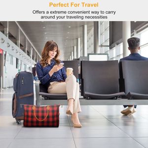 Borsa da Viaggio per Donna con Tracolla, Borsone per Weekend e Pernottamenti - Product Image 6