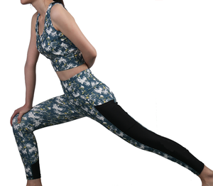 Ensemble de yoga pour femme - Meilleur rapport qualité-prix - Spandex/Polyester respirant - Taille haute - Tenue de fitness 2 pièces pour le yoga, les exercices et l'entraînement sportif - Product Image 6