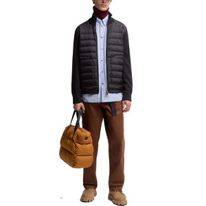 Chaqueta de Invierno para Hombre en Oferta, Chaqueta de Punto con Cuello Alto, Logotipo Frontal, Manga Larga, Relleno de Fibra de Poliéster, Estilo Urbano para Adultos - Product Image 6