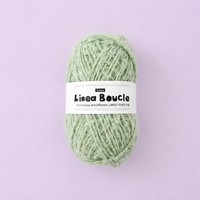 Laine brillante pour crochet, boucle de laine mérinos, nylon, kid mohair, fil à tricoter à la main, pelote de 50g