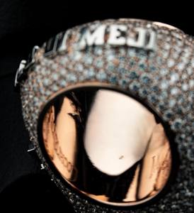 Bague de championnat personnalisée avec logo, football, baseball, basketball, lettres serties de diamants, bagues personnalisées en moissanite pour hommes - Product Image 4