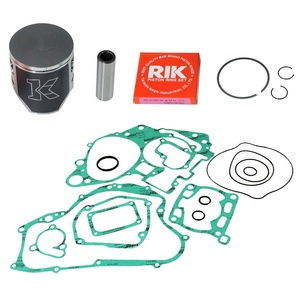 Nouveau kit de joints de culasse et de pistons Kalama complet pour moteur RM125 modèle 2001-2003 A356 (papier aluminium) # 12110-36E30-0F0 - Product Image 1