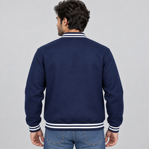 Veste varsity tendance, conçue avec une douceur supérieure et une structure durable pour un style quotidien moderne, décontracté et sportif. - Product Image 6
